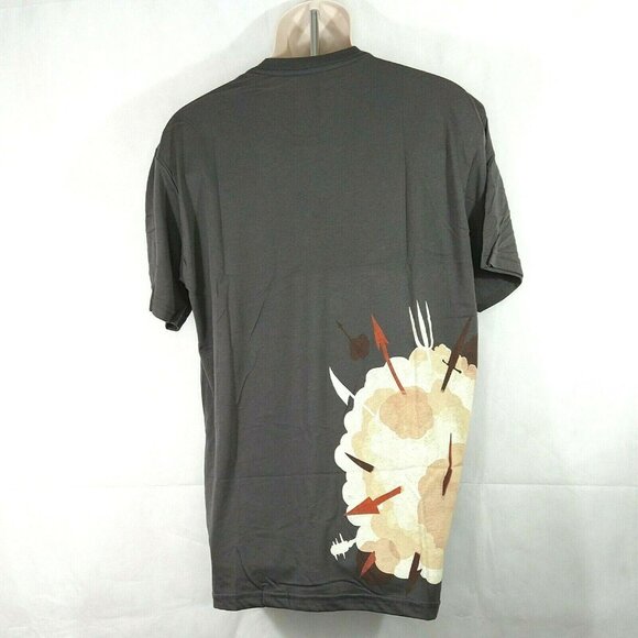 WeLoveFine Valve Steam Workshop Overwhelming Odds Gray T-Shirt Men Size XL - Picture 4 of 6